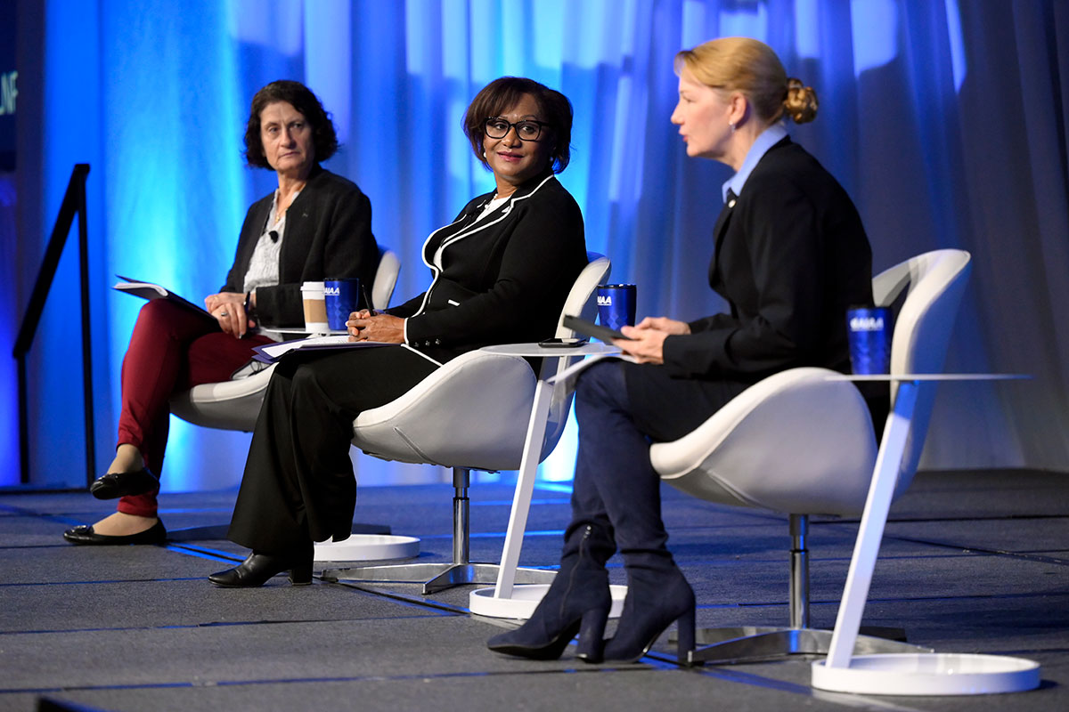 Panelists at the 2023 AIAA SciTech Forum