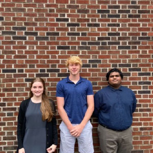 Anna Porter Puckett, Jaden Shawyer, and Puneeth Bheesetty