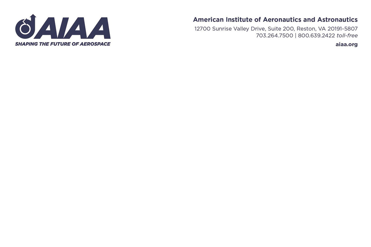 AIAA Letterhead