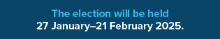 AIAA's election will be held 27 Jan.-21 Feb. 2025