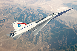 NASA's Quiet Supersonic Technology, or QueSST, X-plane concept