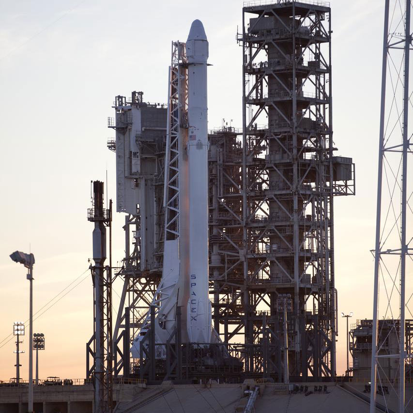 SpaceX-Falcon9-launchpad-NASA