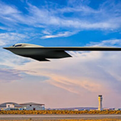 U.S. Air Force Shares Video of B-21 Raider Taking Off and Landing