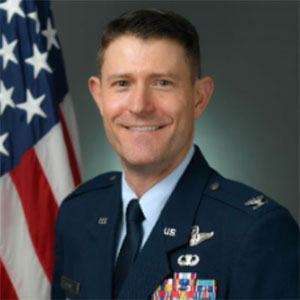 Col. Ryan Simms, USAF