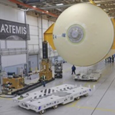 NASA Rolls Artemis 2 Booster Off Factory Floor In Preparation for 2025 Launch