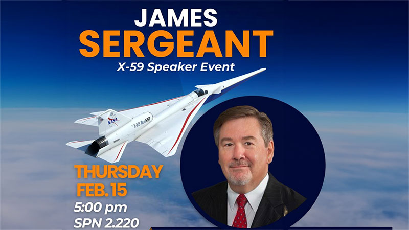 James Sergeant: X-59 Speaker Event
