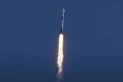 SpaceX Falcon 9 Launches from Cape Canaveral with 24 Starlink Satellites