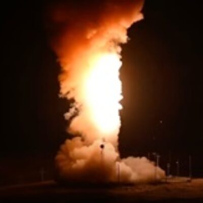 US Air Force Carries Out Dramatic Nighttime Minuteman III Test