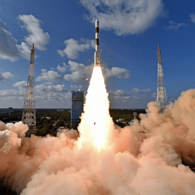 India Launches Seven Satellites