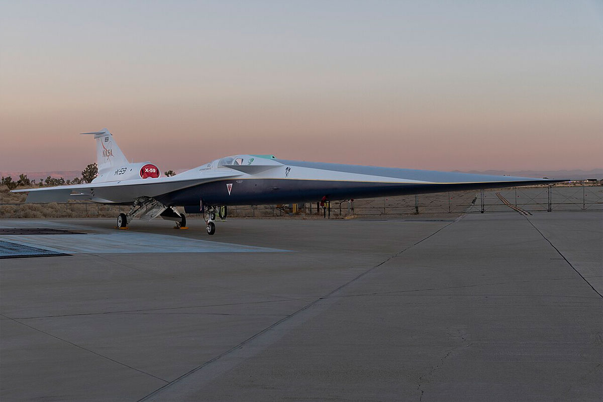NASA’s X-59 Supersonic Jet Passes Key ‘Cruise Control’ Test Ahead of First Flight NASA’s X-59 Supersonic Jet Passes Key ‘Cruise Control’ Test Ahead of First Flight