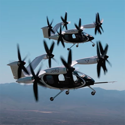 Joby Achieves Testing Milestone with Simultaneous Flight of Two eVTOL Aircraft