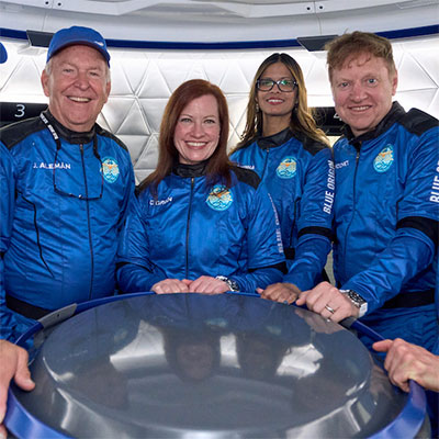 Trailblazing STEM Educator Amy Medina Jorge Completes Spaceflight on Blue Origin’s NS-32 Mission