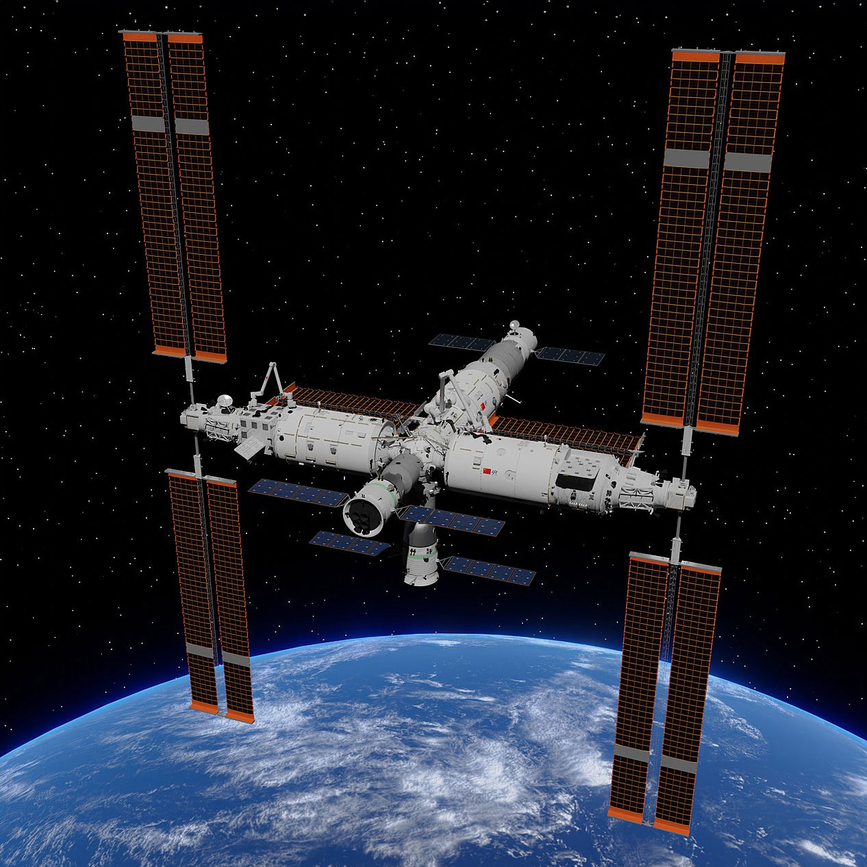 Scientists Discover New Microbe on China’s Tiangong Space Station