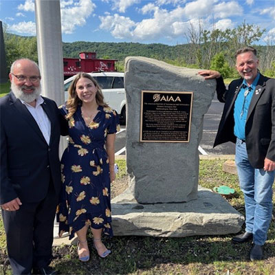 AIAA Designates Hammondsport, New York, as Historic Site