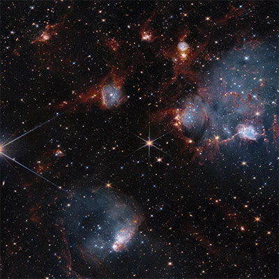 NASA Shares Side-by-Side Views of Spectacular Star Clusters Captured by Webb and Hubble