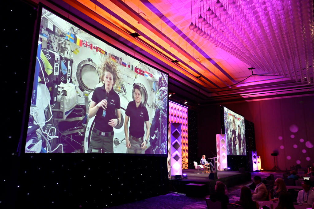 “Live from the ISS”: 2025 ASCEND Opens with ISS Astronauts, A Sit-Down with Axiom Space CEO