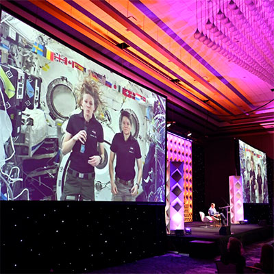 “Live from the ISS”: 2025 ASCEND Opens with ISS Astronauts, A Sit-Down with Axiom Space CEO