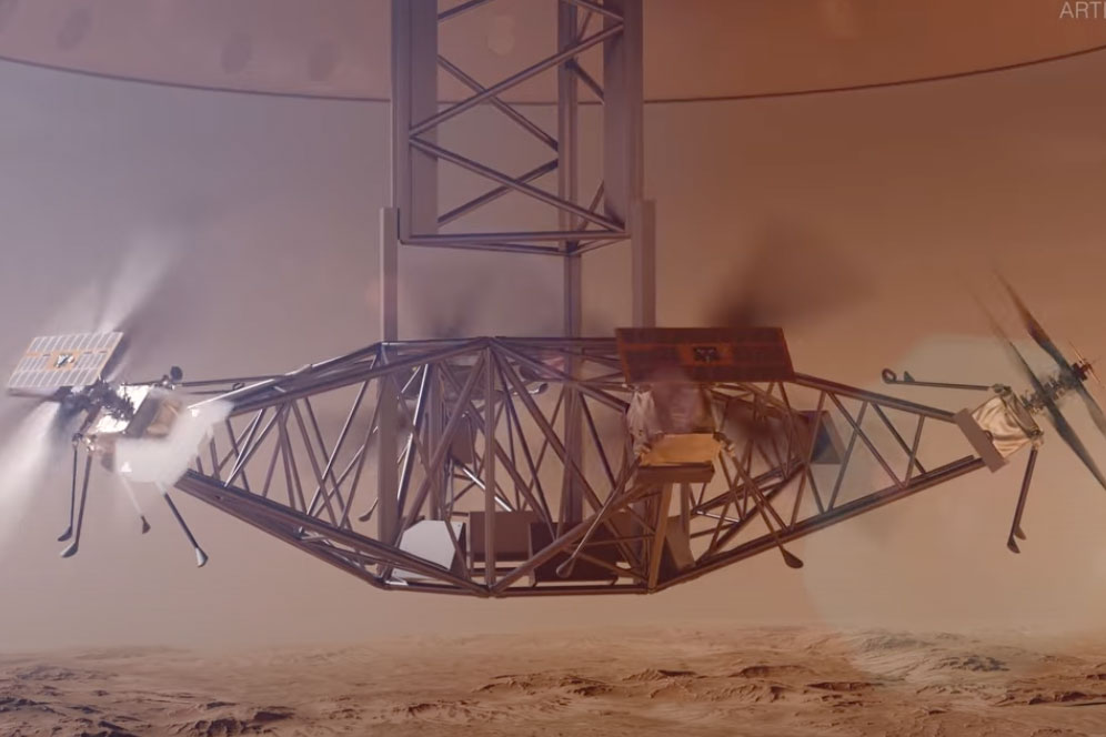 ‘Skyfall’ Mars Mission Proposes to Drop 6 Scout Helicopters onto Mars