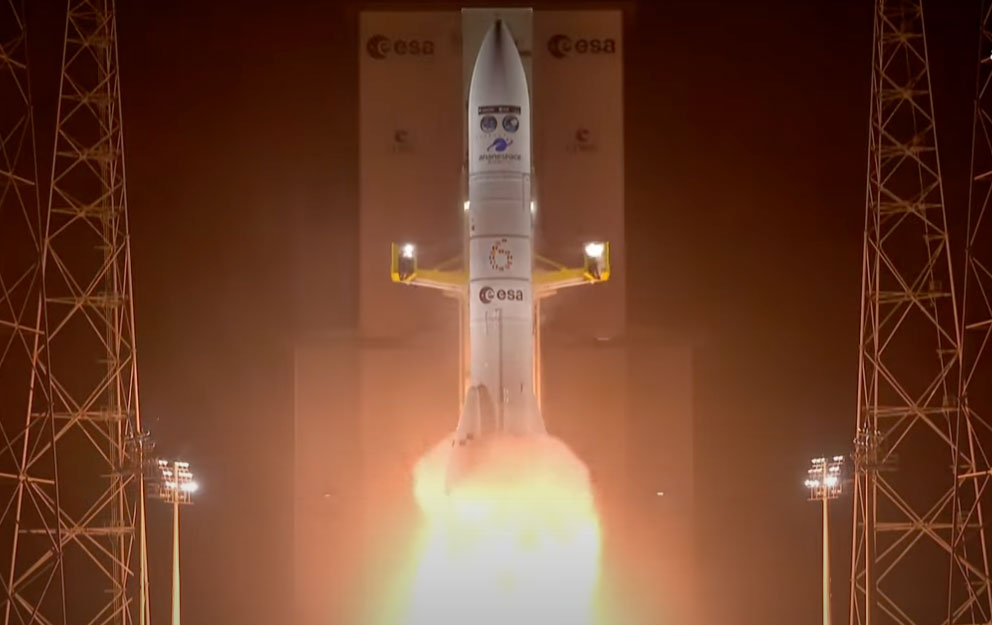 Europe’s Ariane 6 Rocket Launches for Third Time