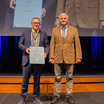 AIAA Award Presented at International Conference on Environmental Systems