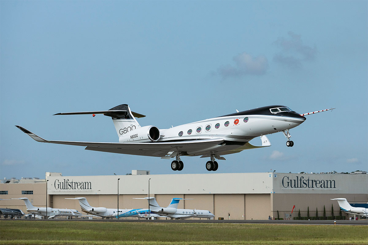Gulfstream Aerospace Hits Stride as Bizjet Sales, Deliveries Take Off