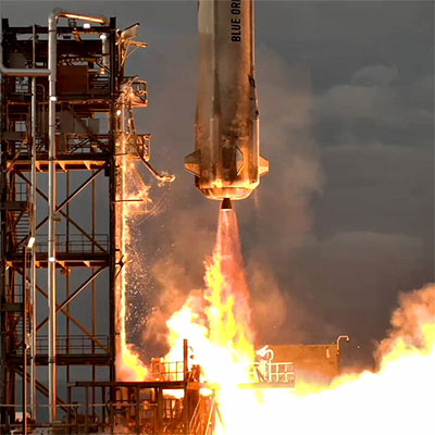 Blue Origin Performs its 15th Space Tourism Launch