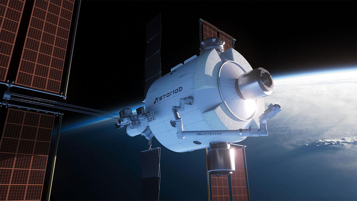 Starlab Space Partners with Saber Astronautics for Payload Services Aboard Starlab’s Commercial Space Station
