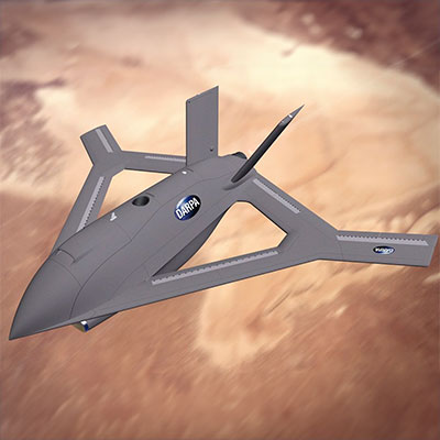 DARPA X-plane Steered by Air Bursts to Make First Flight in 2027