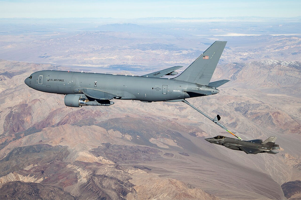 Boeing KC-46 Performs First Flight Test Using New Vision System