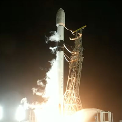 SpaceX Launches Another Batch of Starlink Satellites from Vandenberg on New Falcon 9