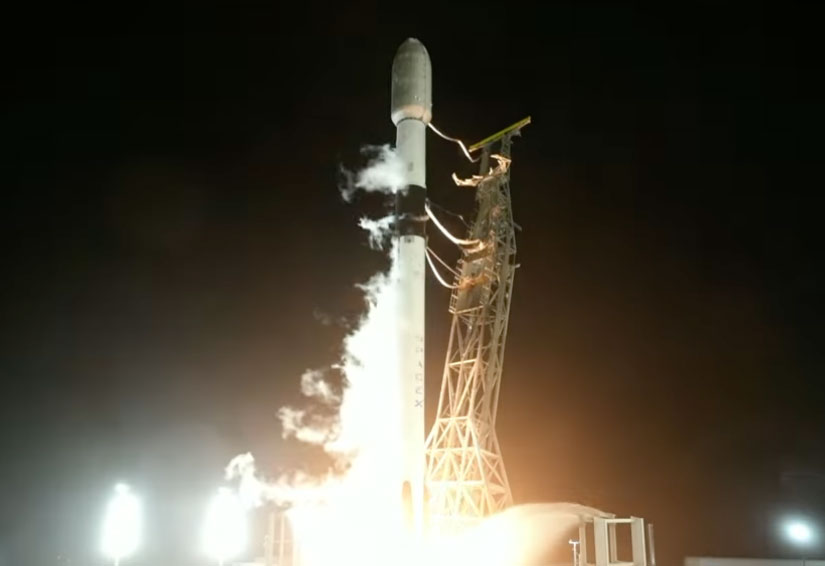 SpaceX Launches Another Batch of Starlink Satellites from Vandenberg on New Falcon 9