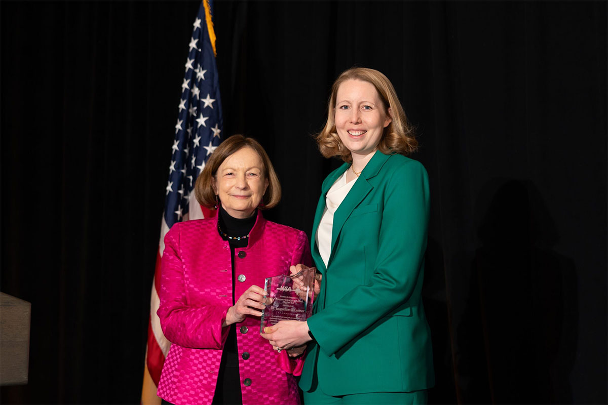 AIAA Publications Chair Honored with WIA Aerospace Educator Award