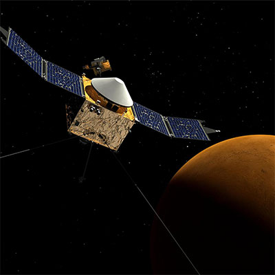 MAVEN Telemetry Reveals Changes to Spacecraft Orbit and Rotation