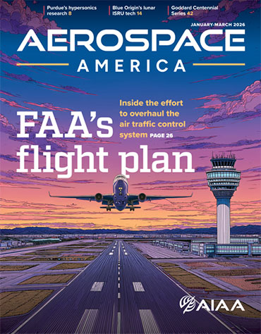 Aerospace America Opens the Year with its January–March Issue