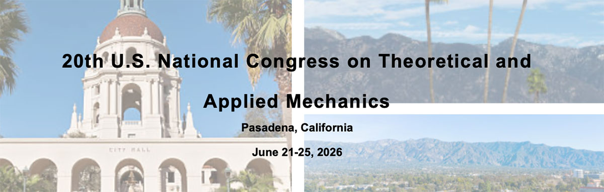 20th US Congress on Theoretical and Applied Mechanics