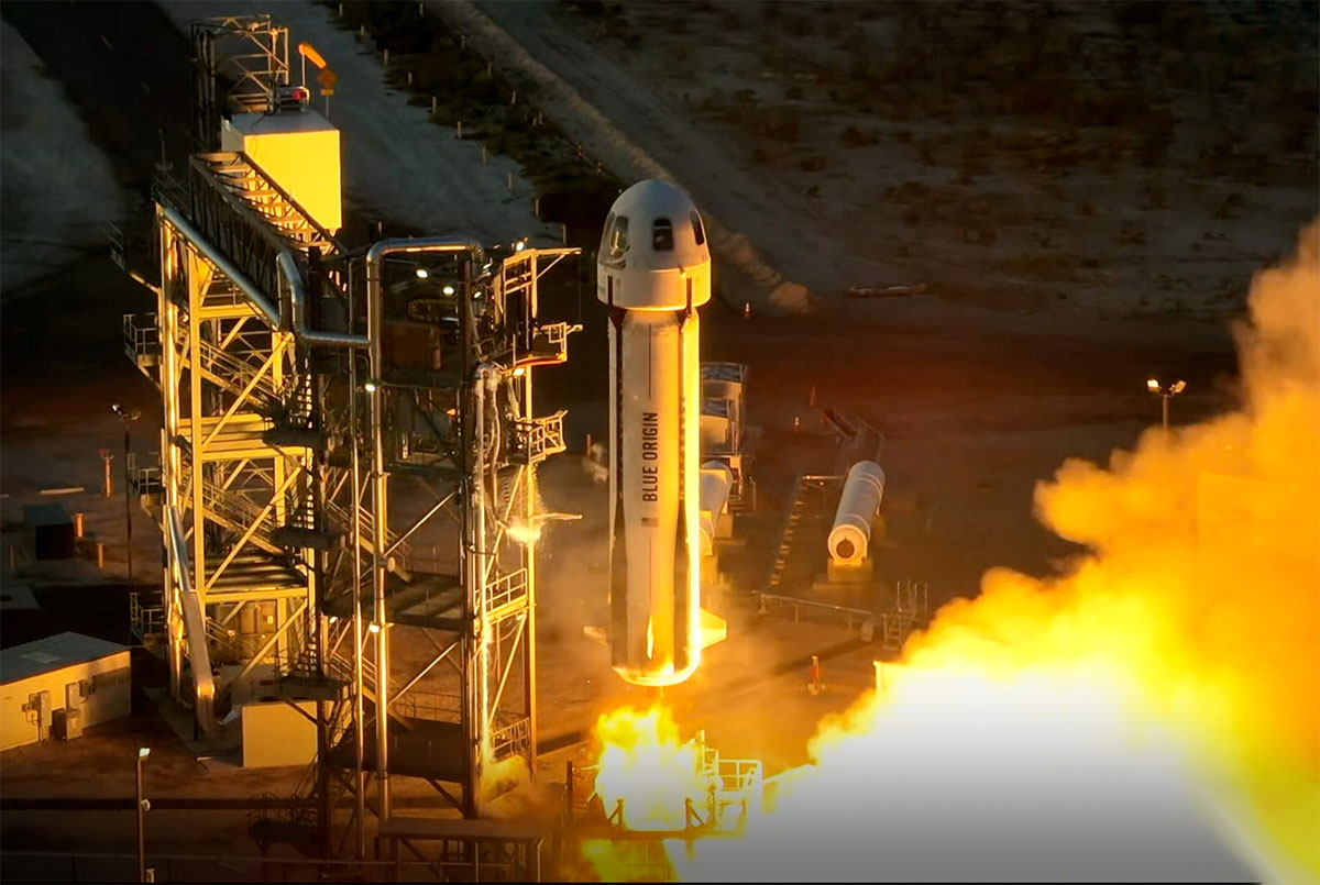Blue Origin Set for Six-Person Suborbital Mission on Jan. 22