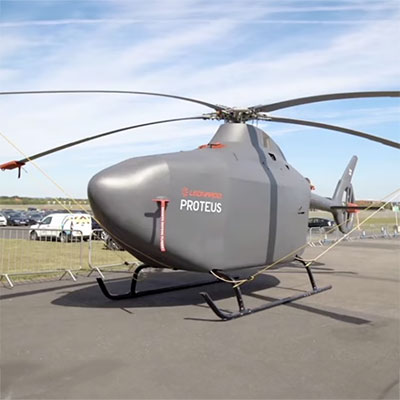 Leonardo’s Proteus Naval Autonomous Helicopter Makes First Flight