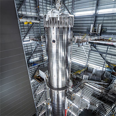 SpaceX Stacks Super Heavy Booster for Starship’s 12th Test Flight