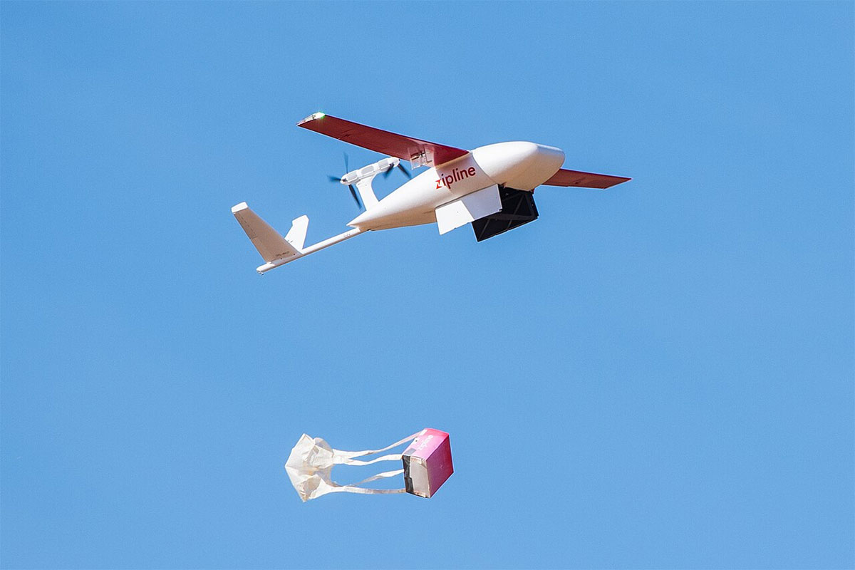 Drone Delivery Firm Zipline Raises $600 Million for US Growth