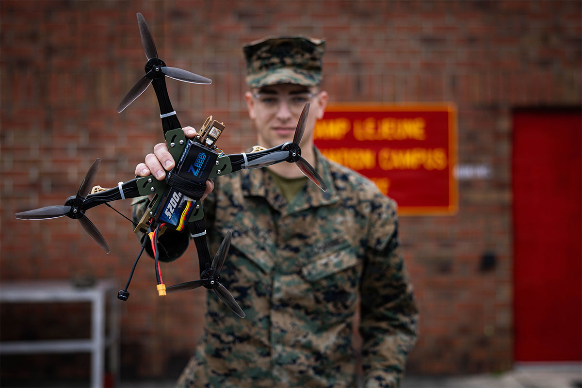 Marine Corps Unveils First NDAA-Approved 3D-Printed UAS