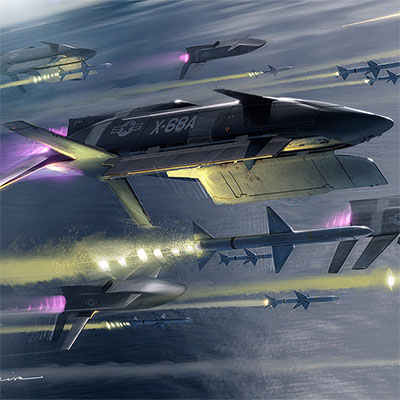 General Atomics’ LongShot Air Combat Drone Officially Named X-68A