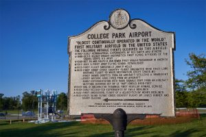 College Park Airport Sign Wiki
