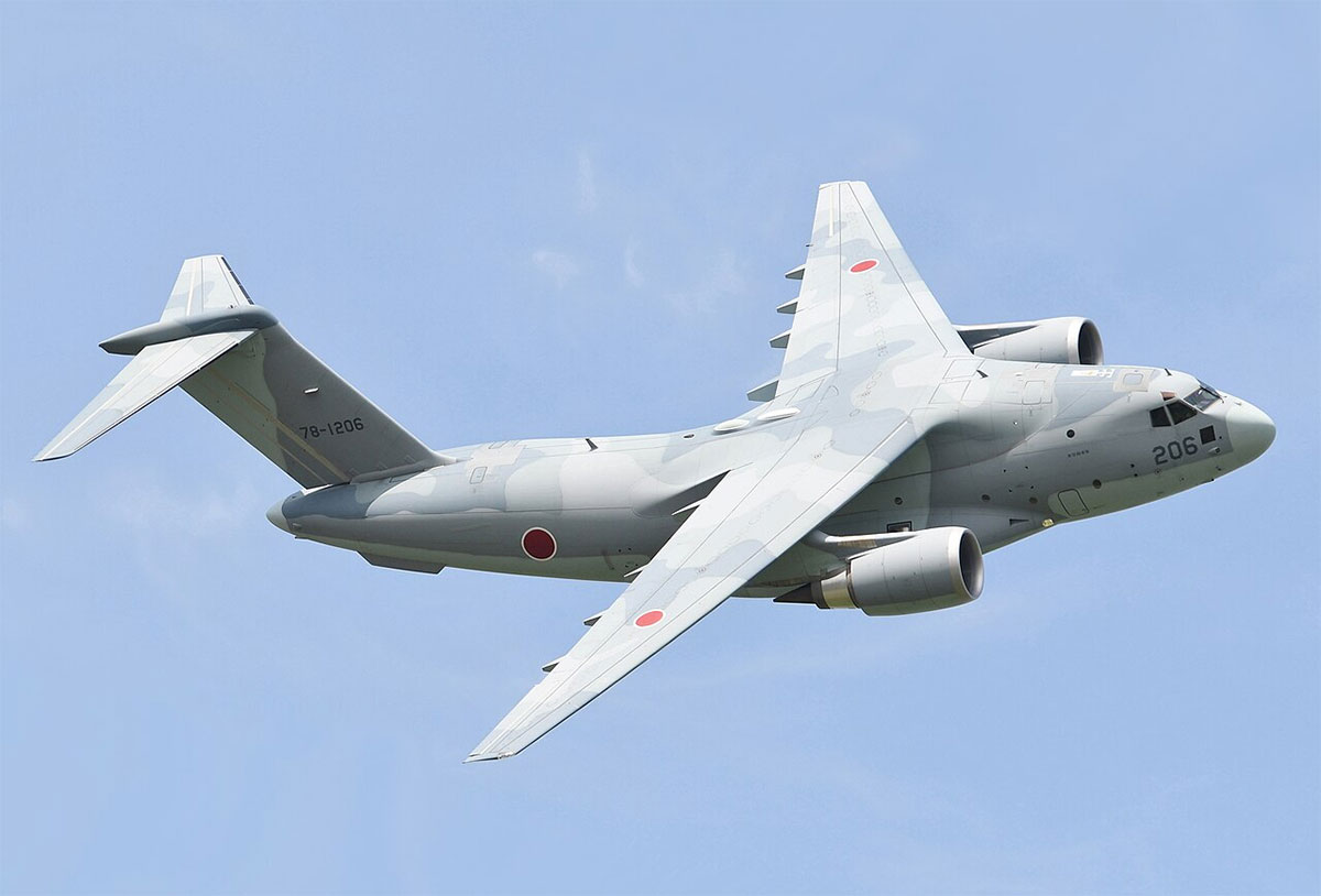 Japan Conducts First Flight of New EC-2 Electronic Attack Platform