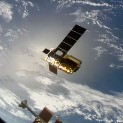 Japan’s Next-Generation HTV-X Cargo Vehicle Leaves ISS After Four Months