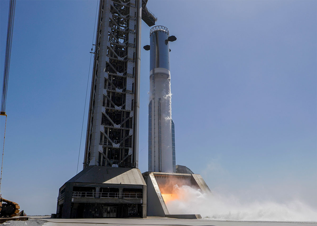SpaceX Tests V3 Starship Booster in Key Pre-Launch Milestone