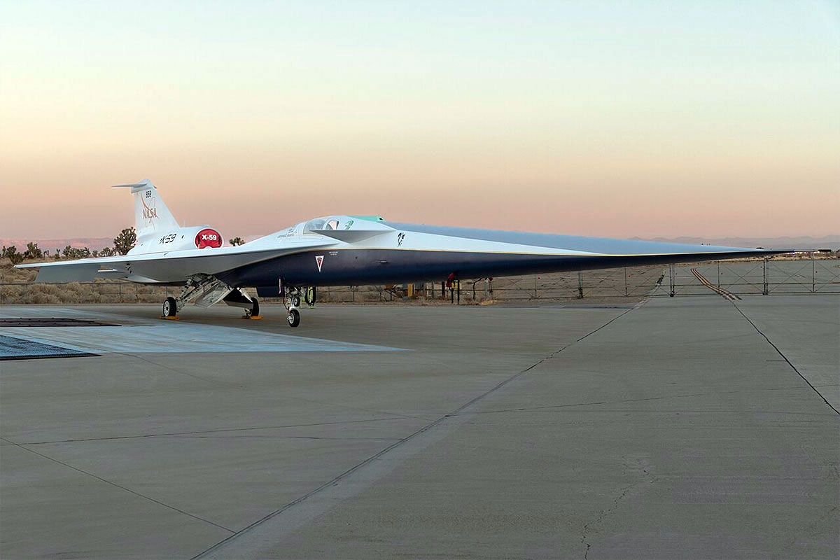 NASA’s X-59 Collects Valuable Data Despite Shortened Second Flight