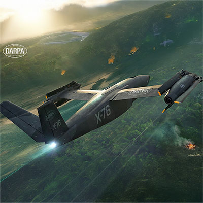 DARPA’s Sprint Program Advances as Bell’s Stop-Fold Tiltrotor Becomes X-76