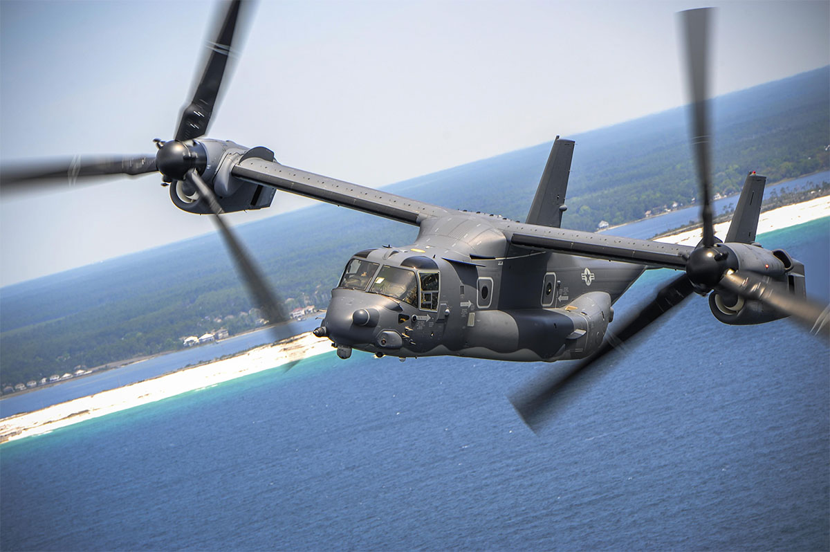 NAVAIR Seeks Industry Input on CV-22 Osprey JTT-NG Integration