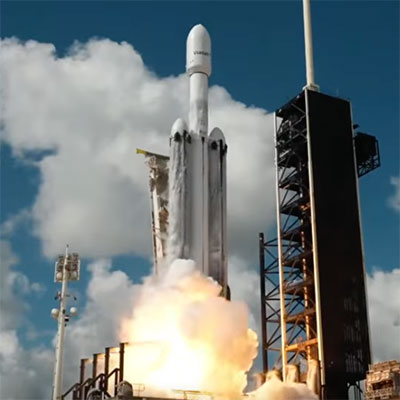 Falcon Heavy Returns to Flight with ViaSat-3 Mission