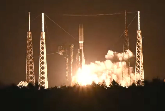 ULA Launches 29 Amazon LEO Satellites on Atlas V from Cape Canaveral